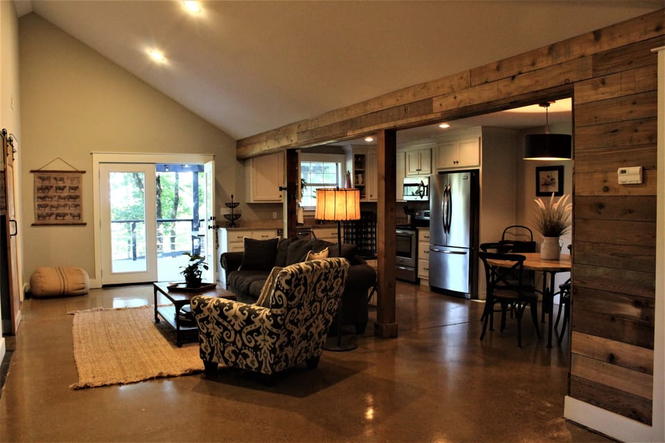 Comfortable open floor plan.