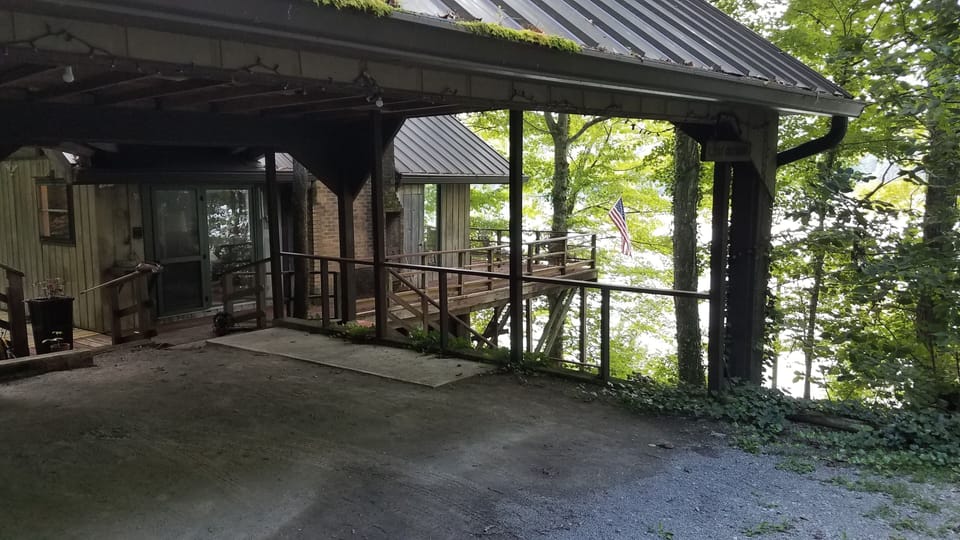 From carport