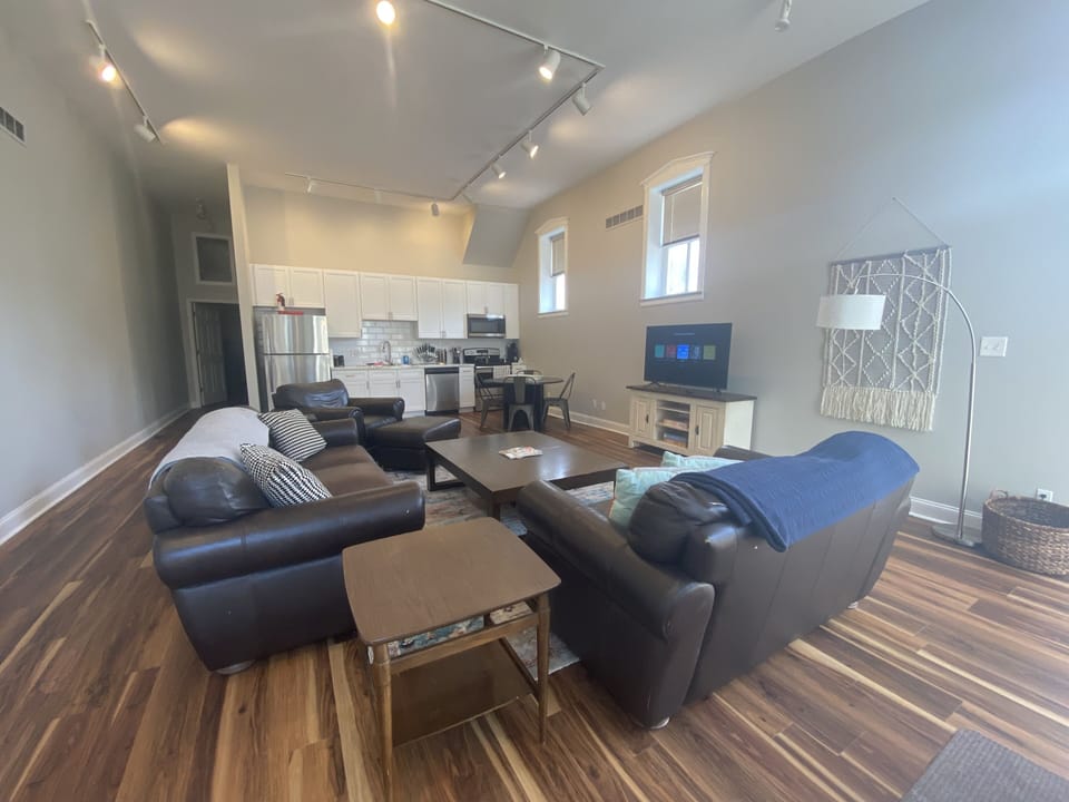 Newly renovated Open Concept Living room and kitchen!