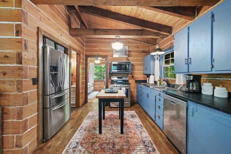 Just off the living room is our kitchen, fully equipped with everything you need to create your favorite home cooked meals!