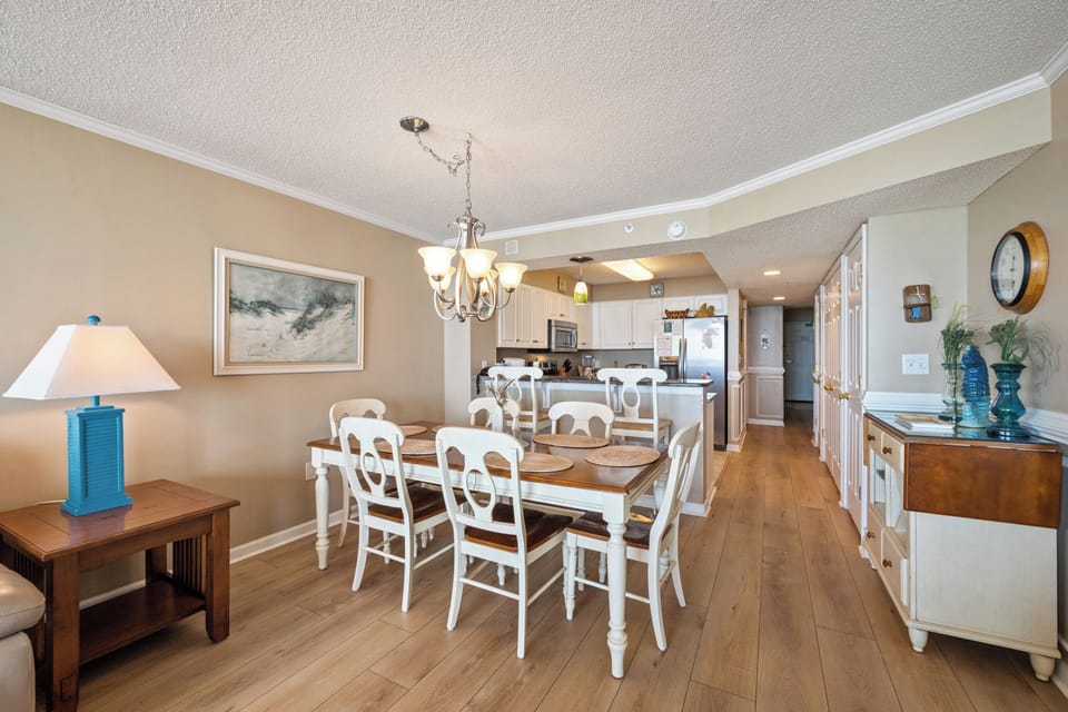 Gather the family for a big breakfast before heading to the beach.