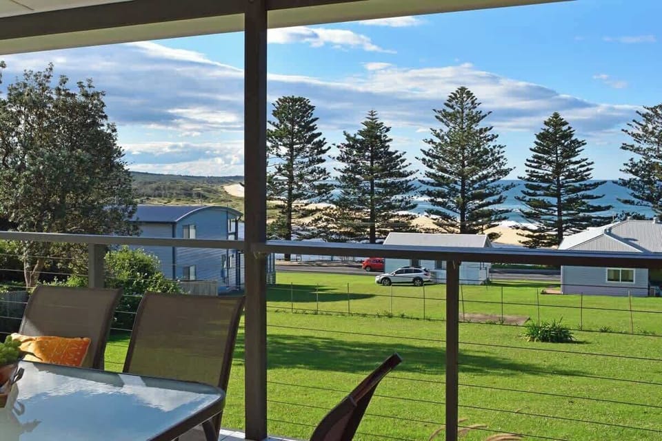 Outlook from the rear deck.