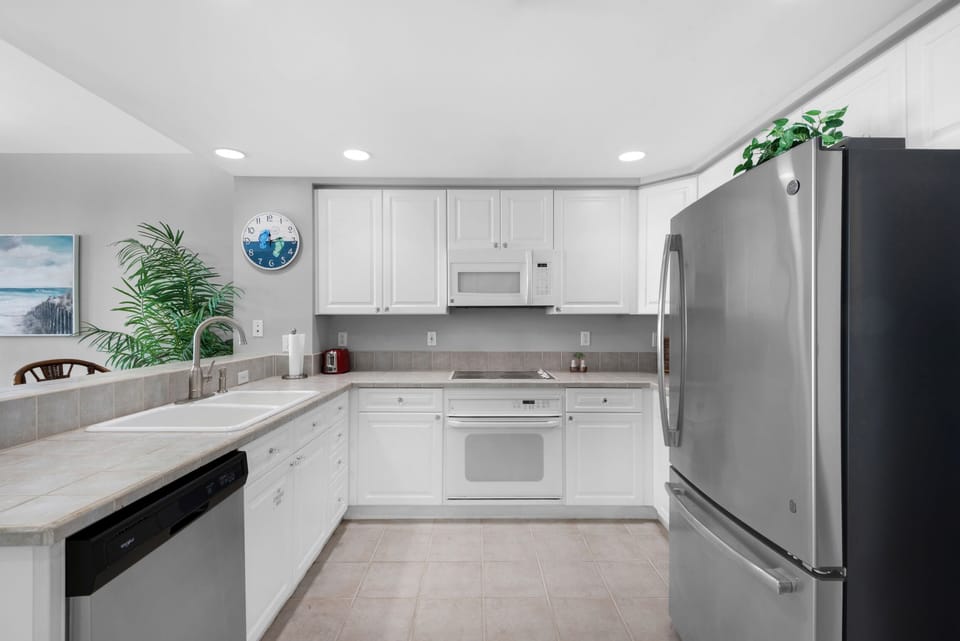 Kitchen has everything your chef needs