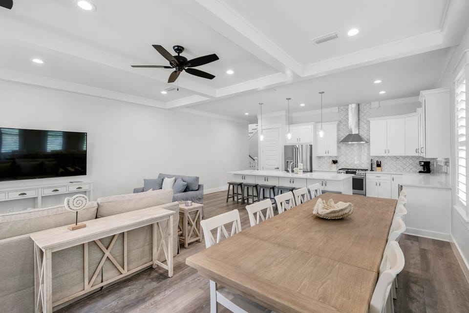 Large dining room table
