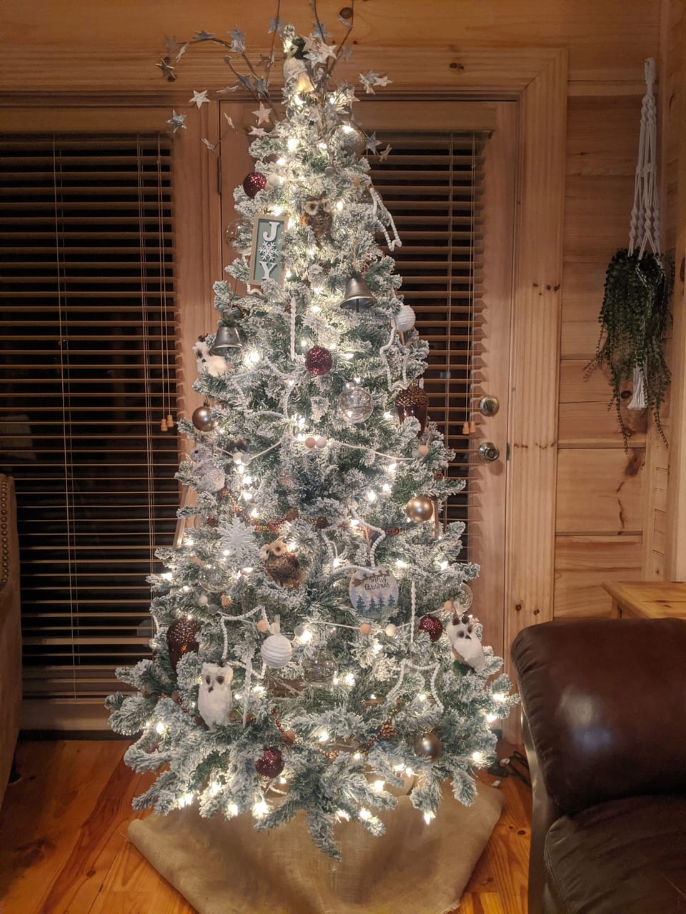 Christmas at Tranquility 2021. Woodland tree