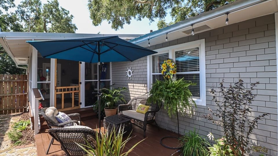 Private Back deck