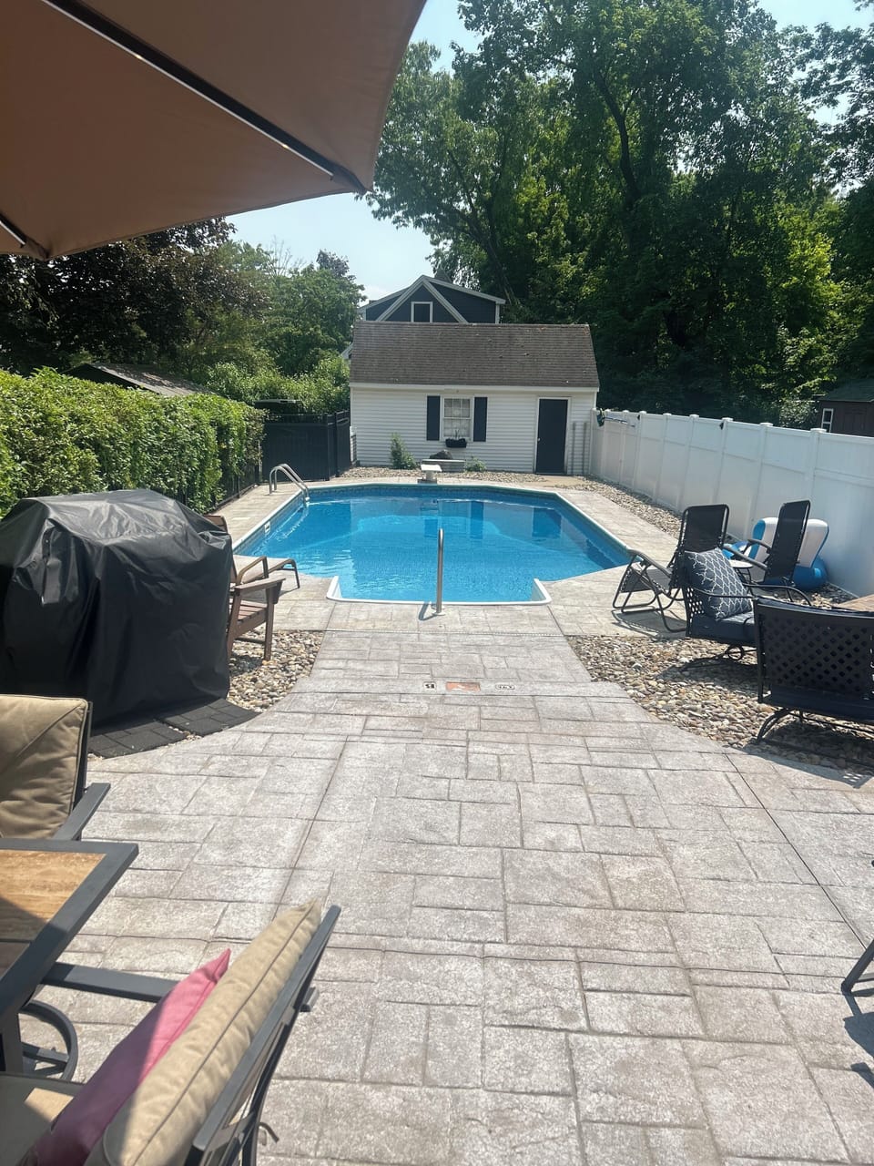 Pool area