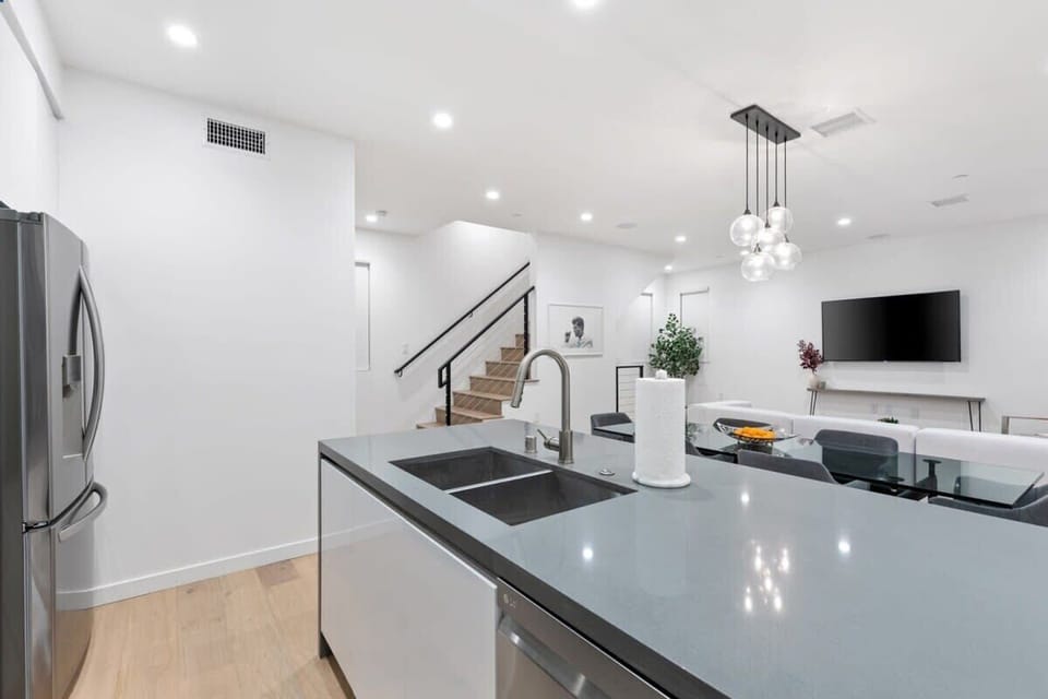 Main level view from Kitchen Space