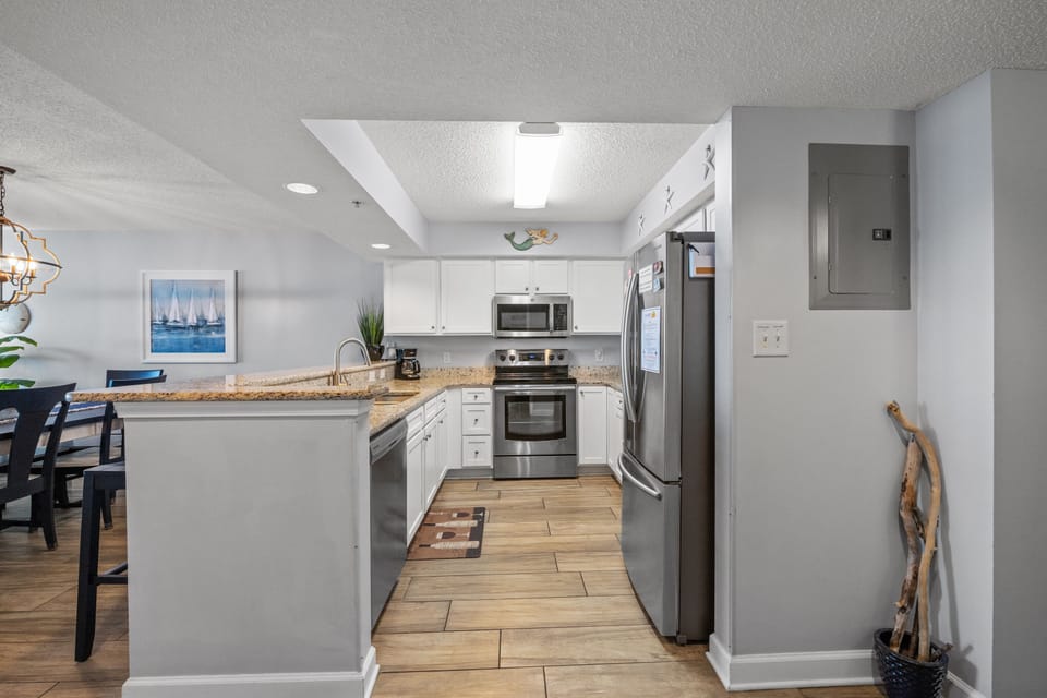 The chef in the family will absolutely love this fabulous updated kitchen.