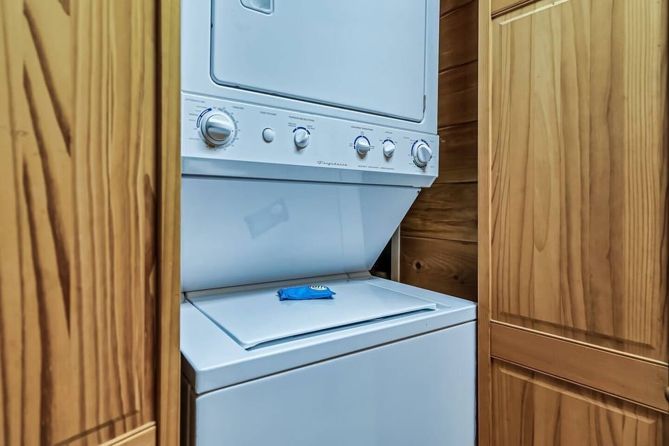 Available washer and dryer