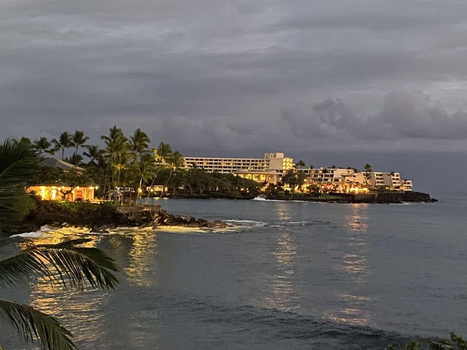 Beautiful view of the hotel across the bay