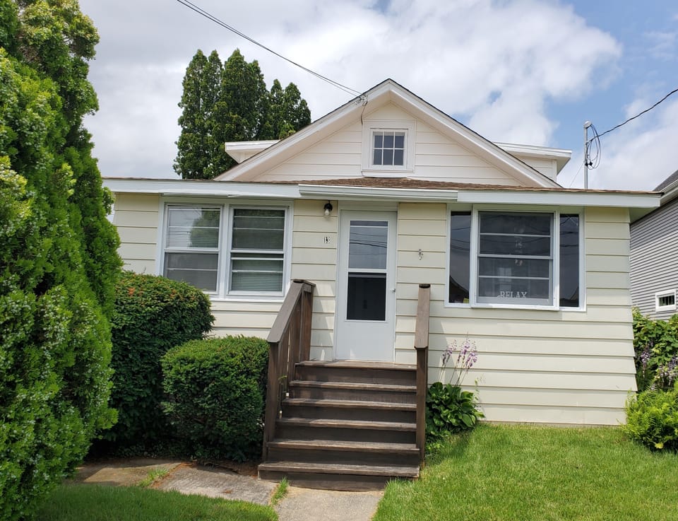 Charming home in private beach community. Just a five-minute walk to the beach!