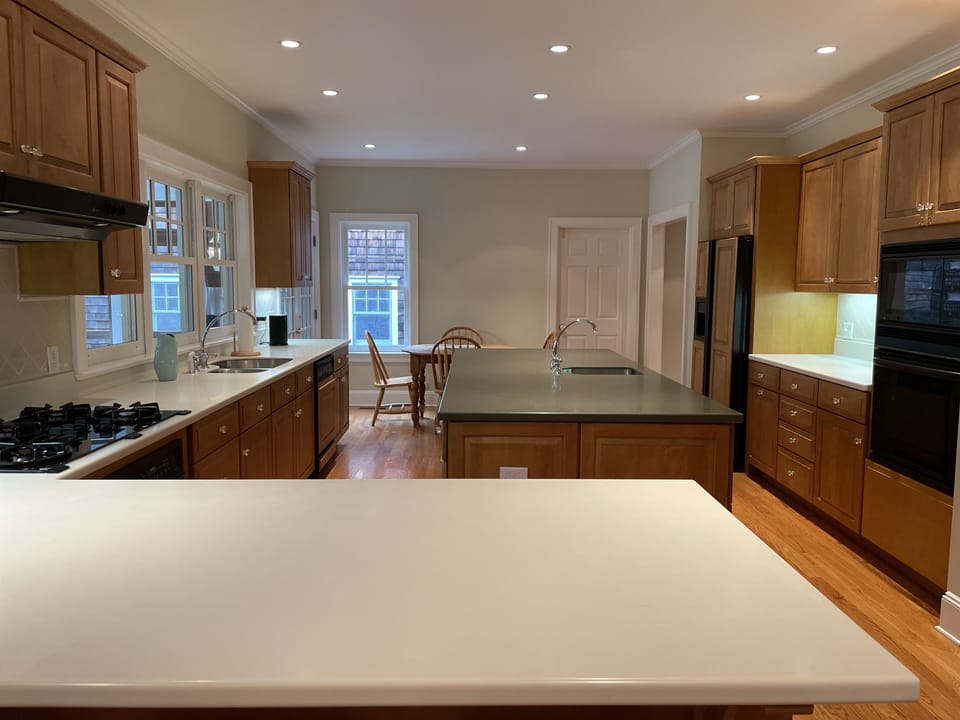 View of Kitchen from Family Room