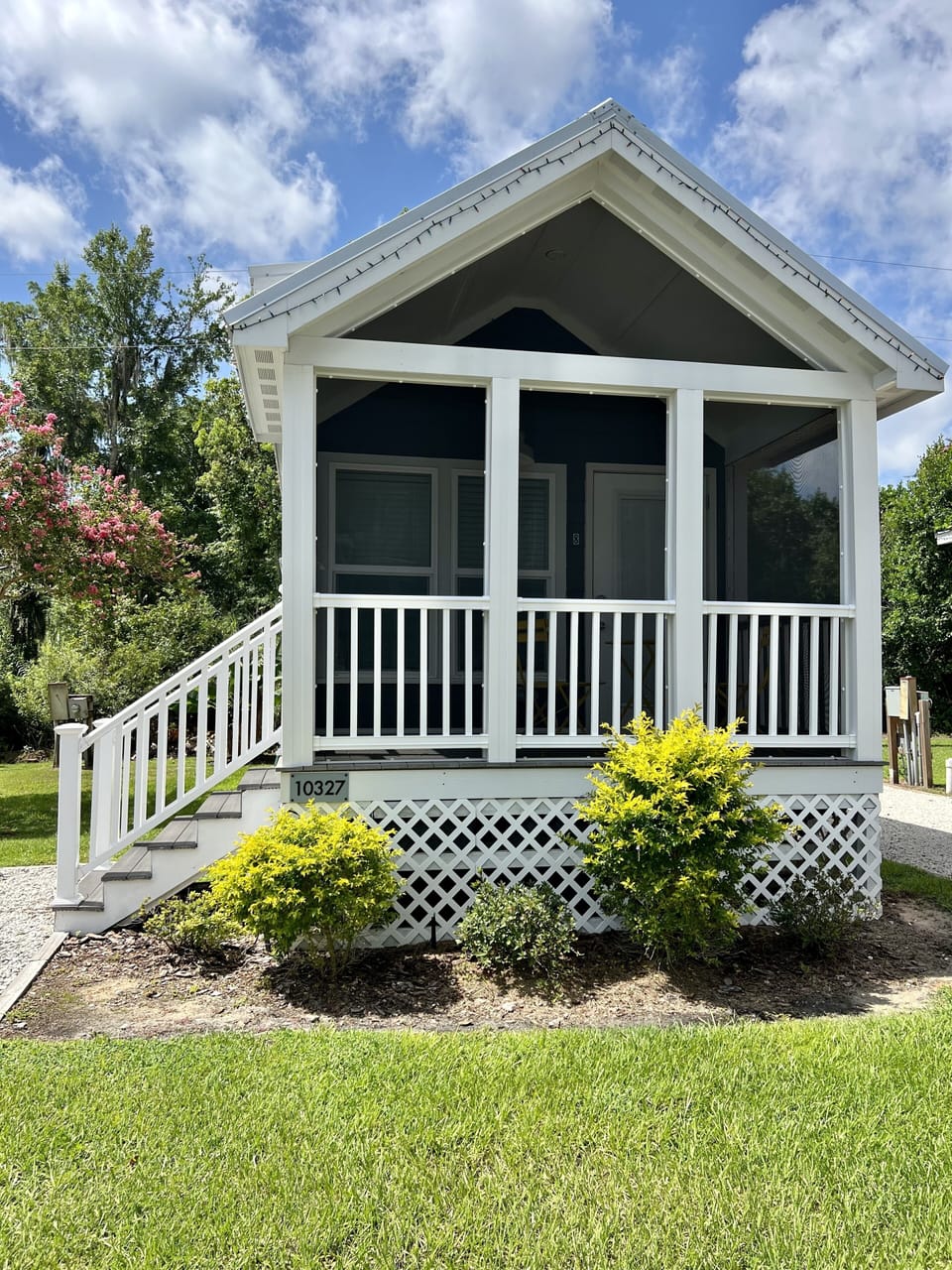 front view