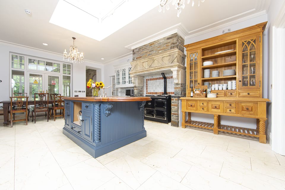 Aga Cooker at Plas Cilybebyll Manor