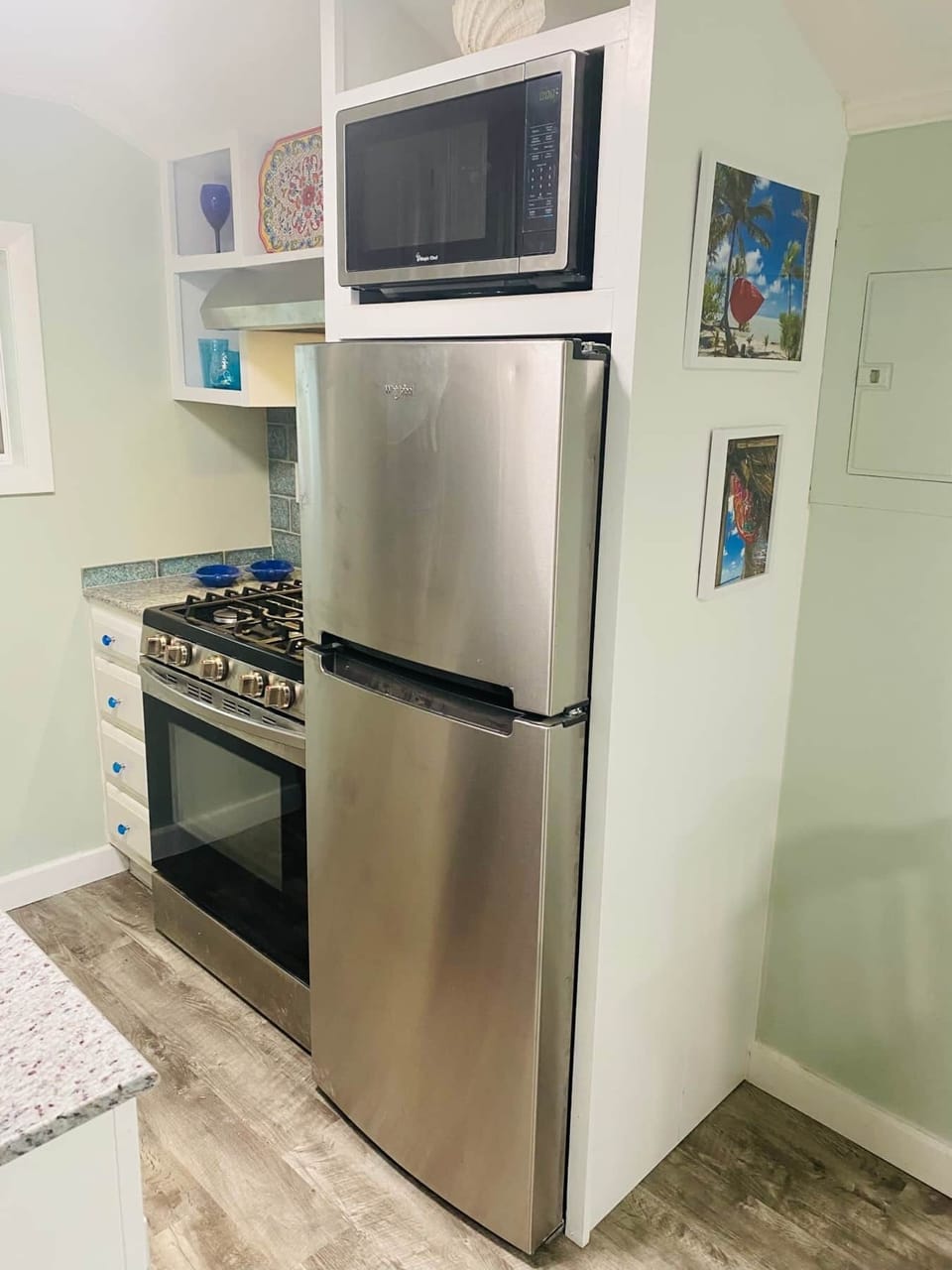 Stainless steel appliances