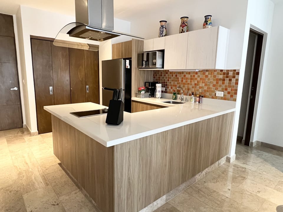 Fully equipped kitchen