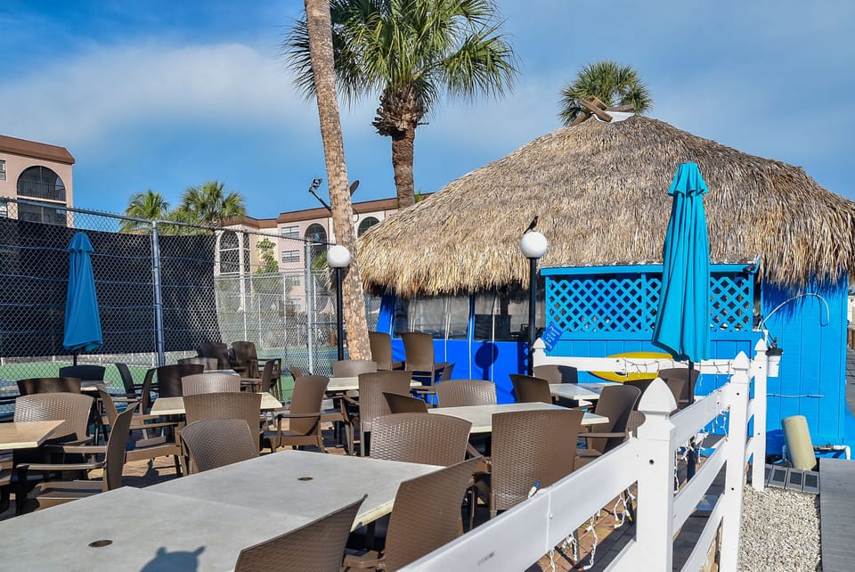 Dolphin Tiki Bar Restaurant on the waterfront