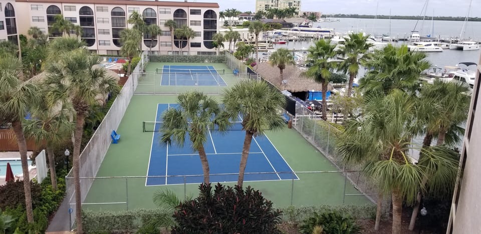 Tennis courts