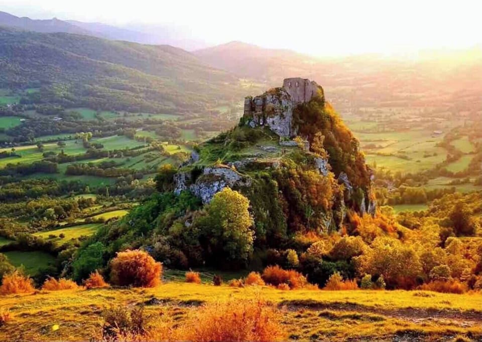Chateau de Roquefixade.