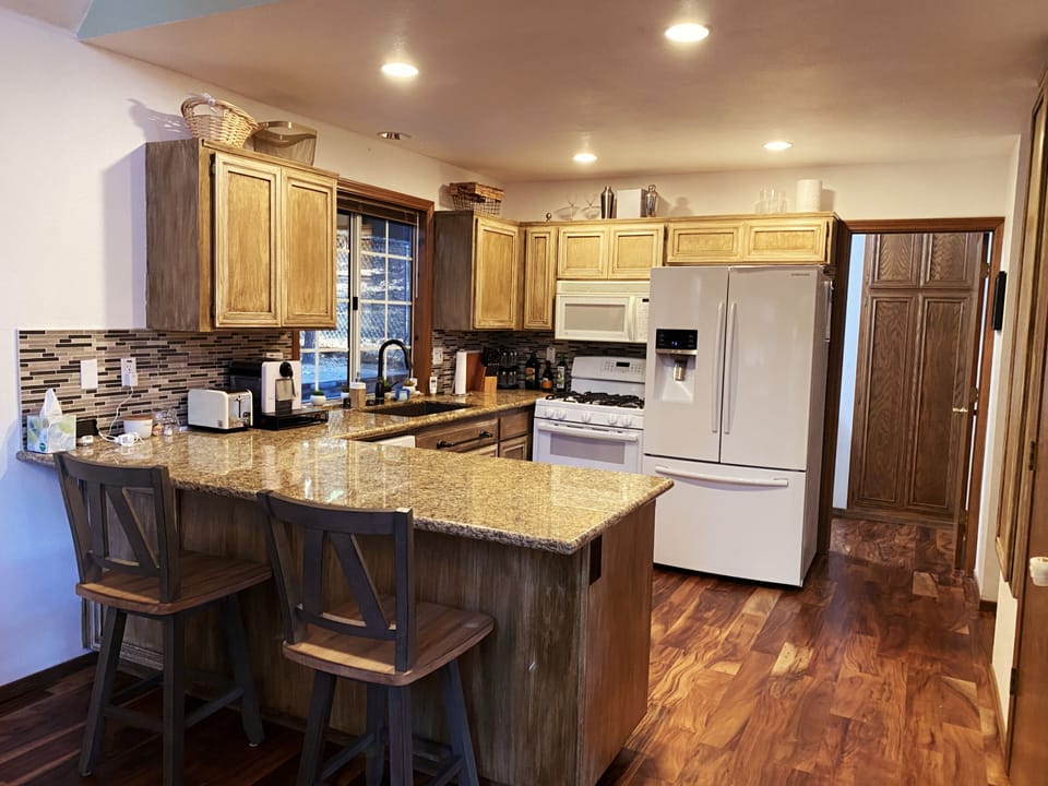 Well stocked kitchen