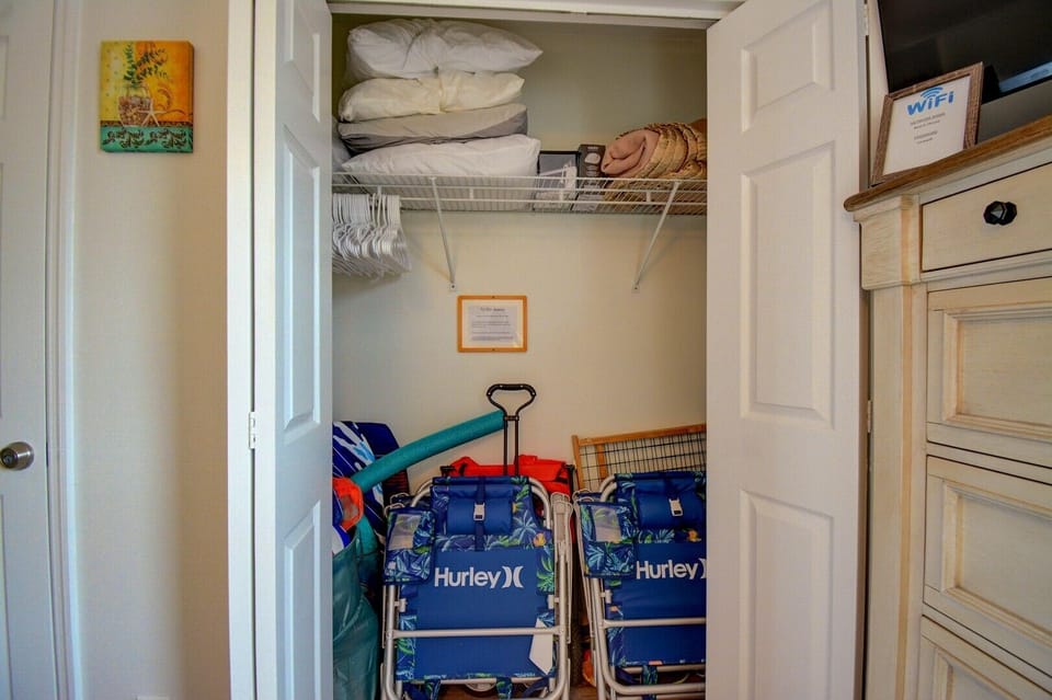 Beach Gear Closet