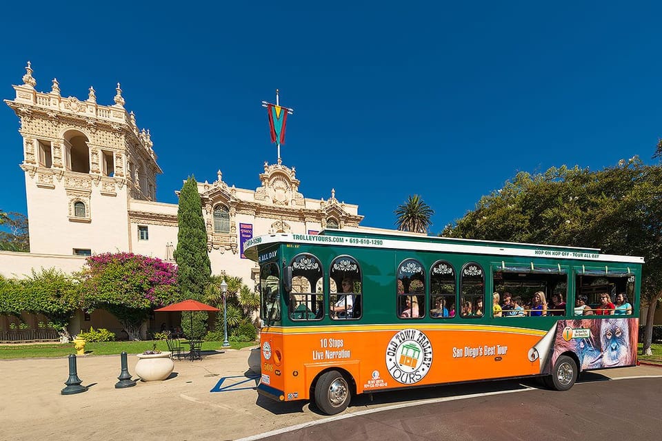 Tour San Diego on a trolley.