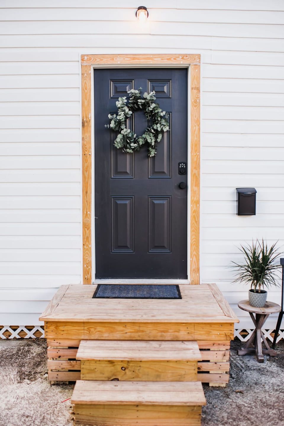Front door. 