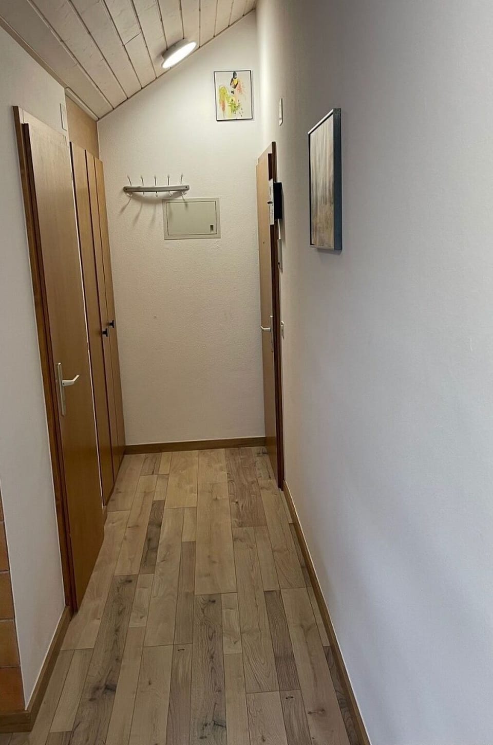 Flooring, Floor, Wood Flooring, Wall, Wood, Laminate Flooring, Interior Design, Hardwood, Door, Room