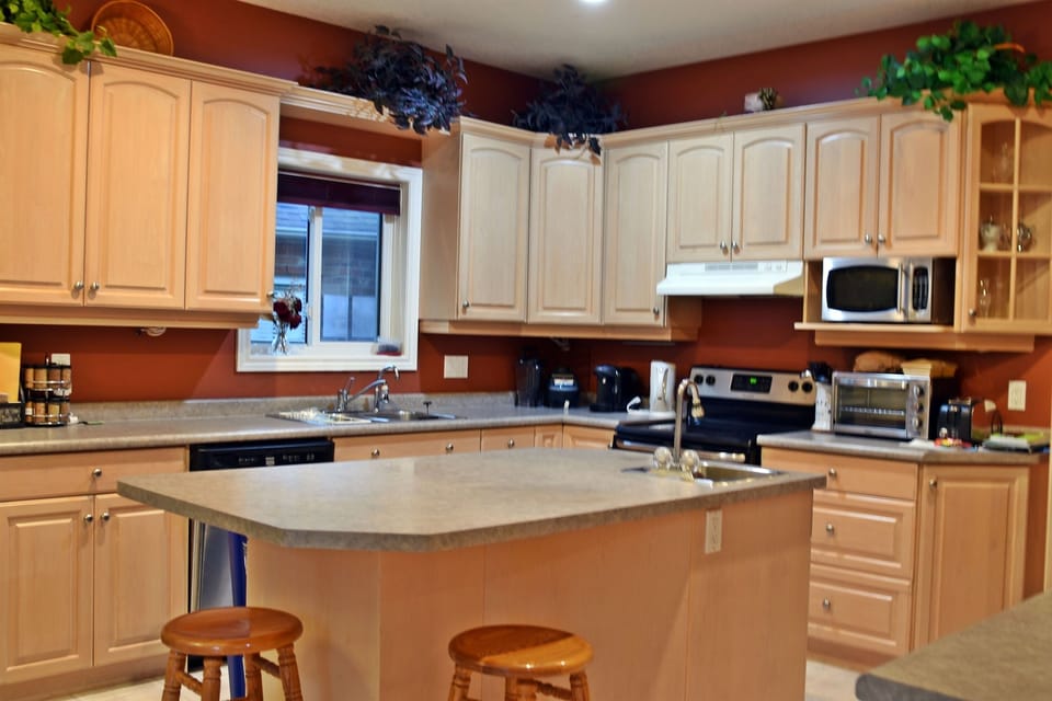 Fully Equipped Island Kitchen