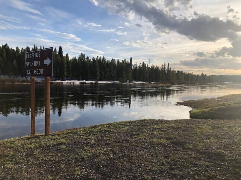 Mack's Inn fishing and floating area