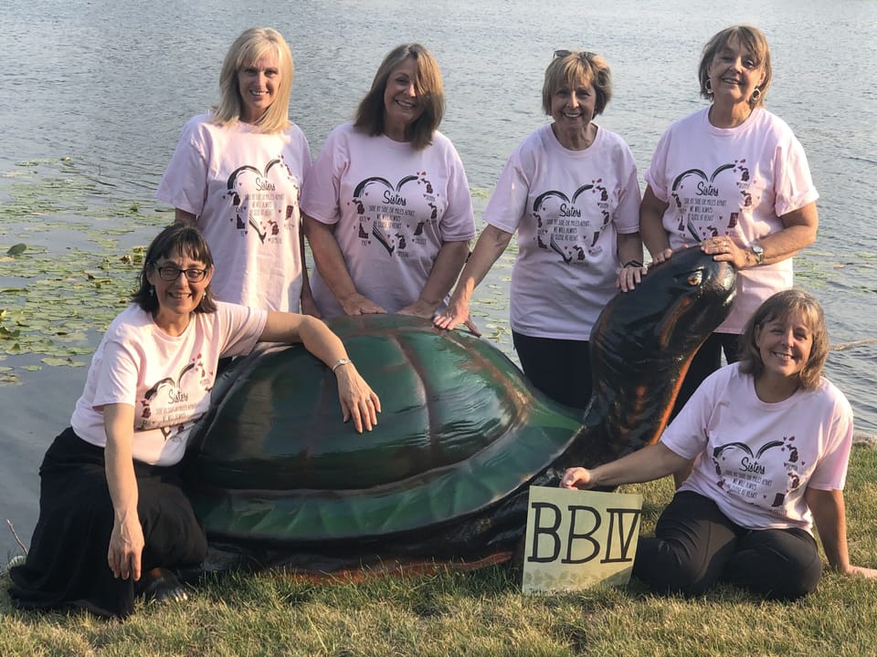 6 “sisters” at their 4th annual “Blabber Blast”
