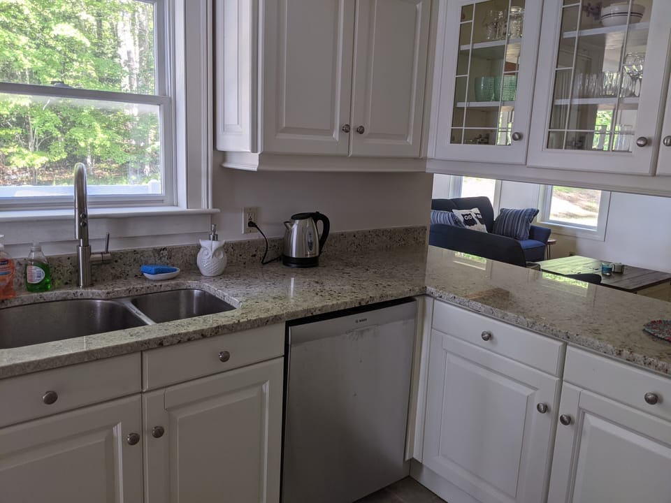 Kitchen in the heart of the house. Literally!