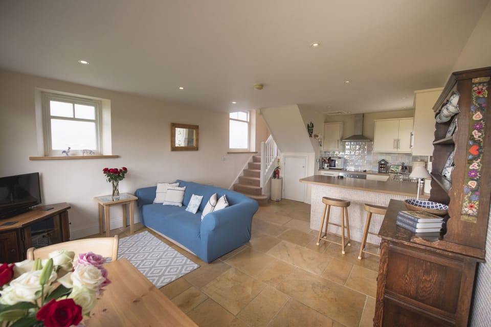 Ground floor: Spacious open-plan living area