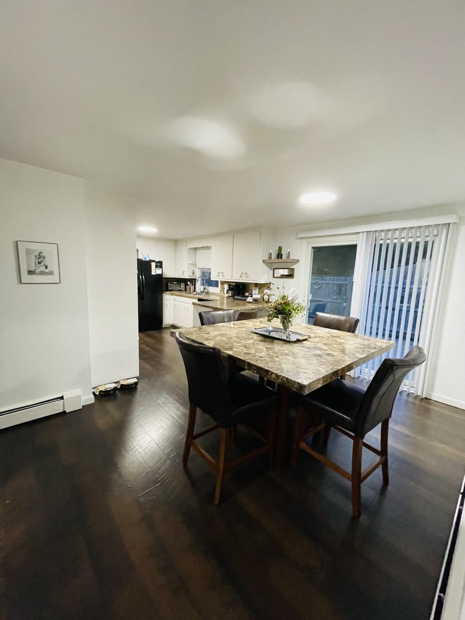 Dining room in the heart of the house