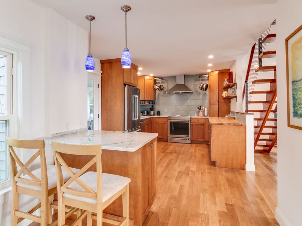 Kitchen and counter