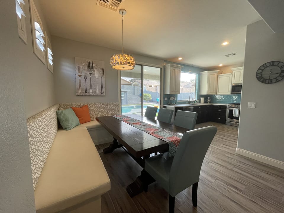 Open Kitchen and Dining Floorplan