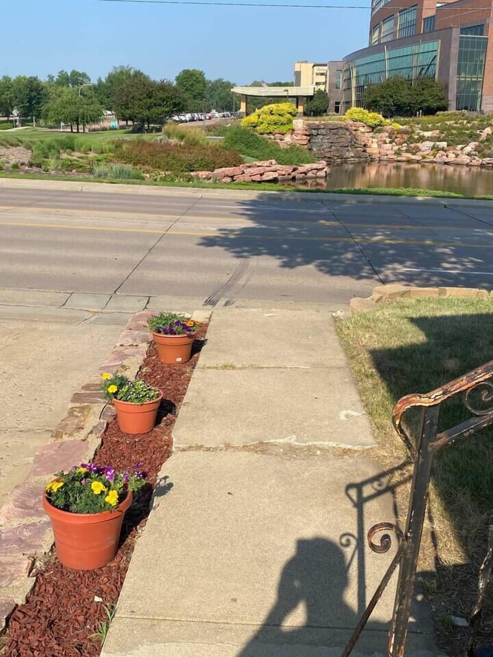 Across from Avera.