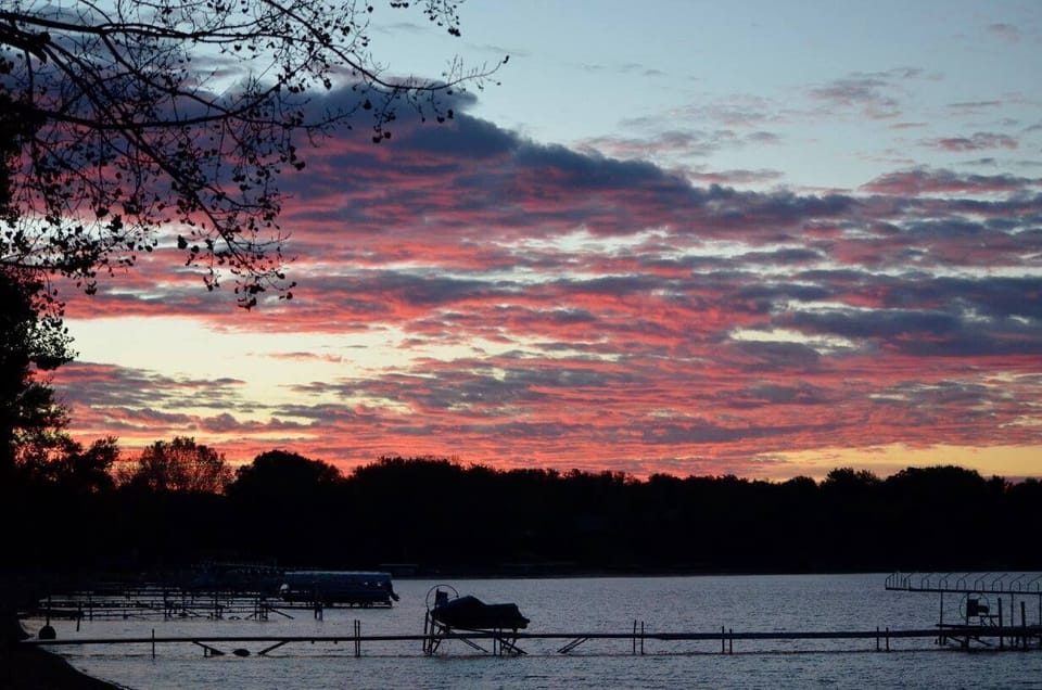 Nothing beats a mid-summer Minnesota sunset
