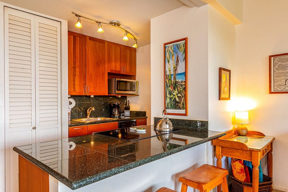 Breakfast bar for two!