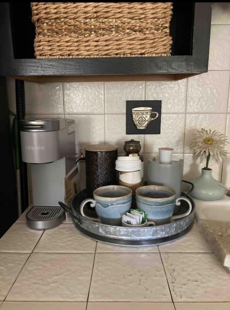 Complimentary coffee Keurig 