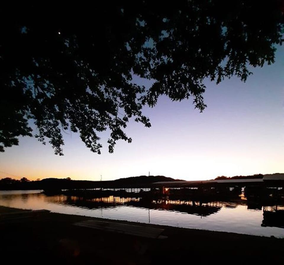 Enjoy the sunset at Birdsong Marina on Kentucky Lake and Tennessee River.