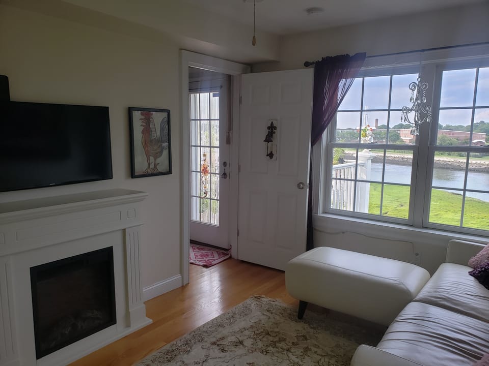 TV Room w/ Annisquam River views