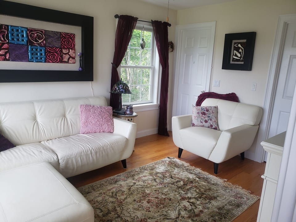 TV Room w/ Annisquam River views