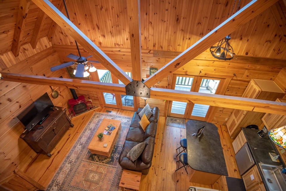 Vaulted ceilings...