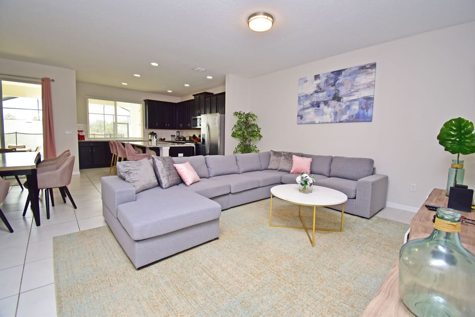 Overview of living area