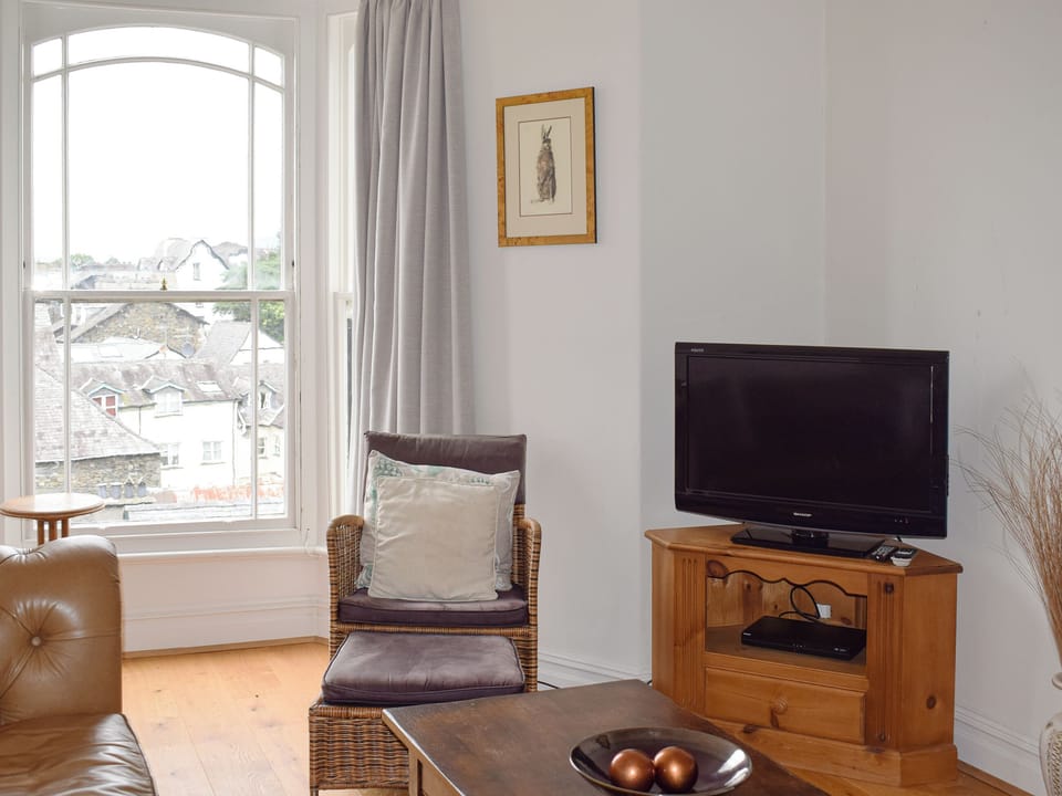 Living room | Lake View Apartment, Bowness on Windermere