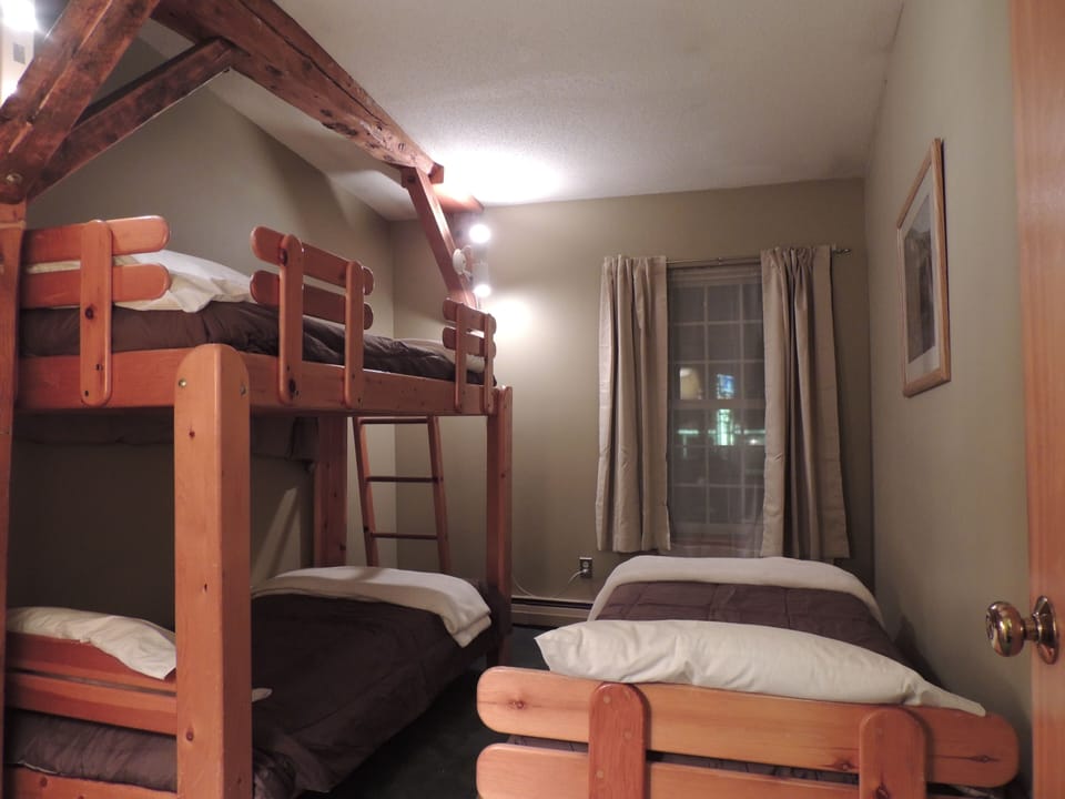 Second bedroom sleeps 3 and has a large closet and under bed drawers