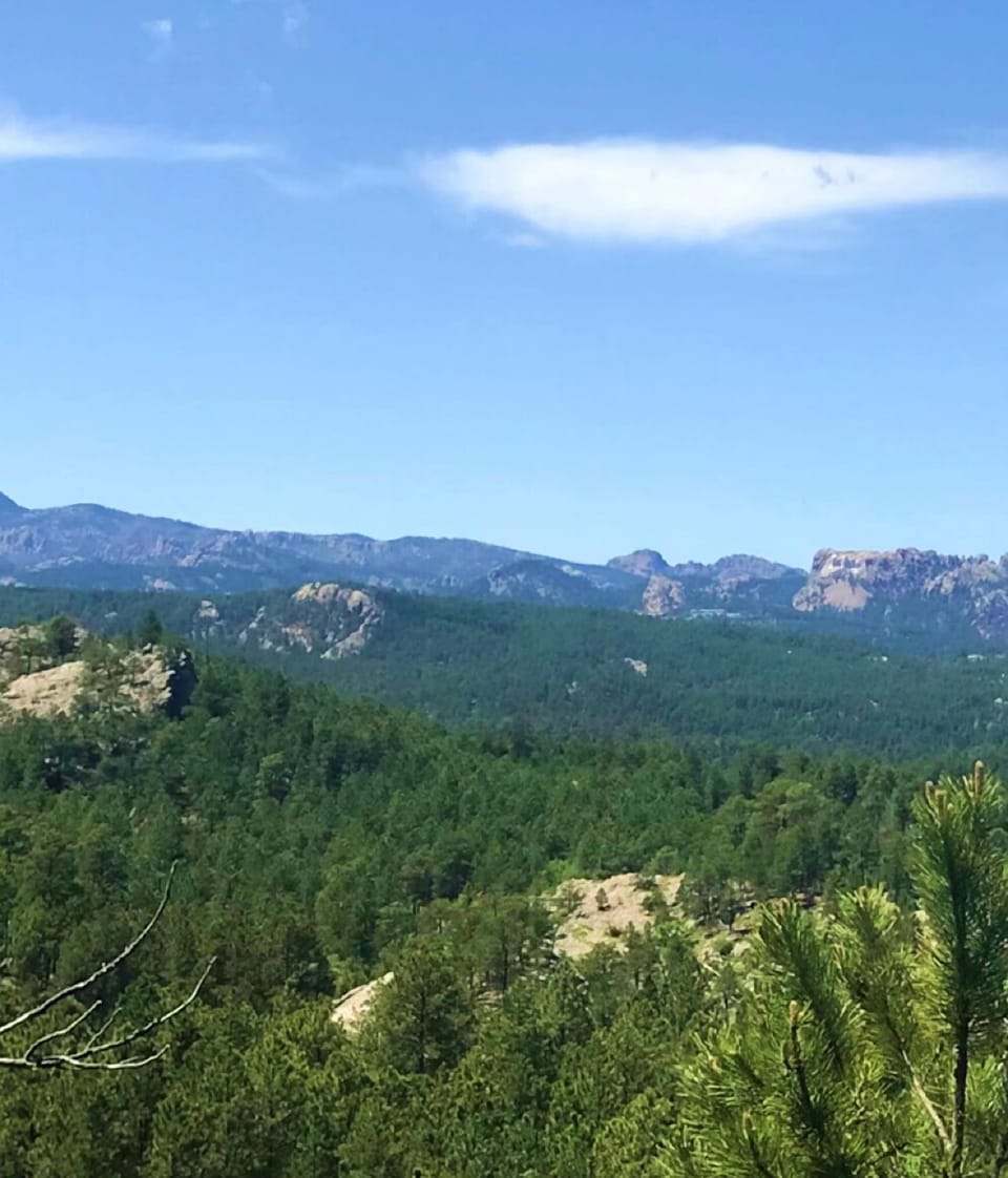 View from Prayer Rock! 10 min hike from your back door!