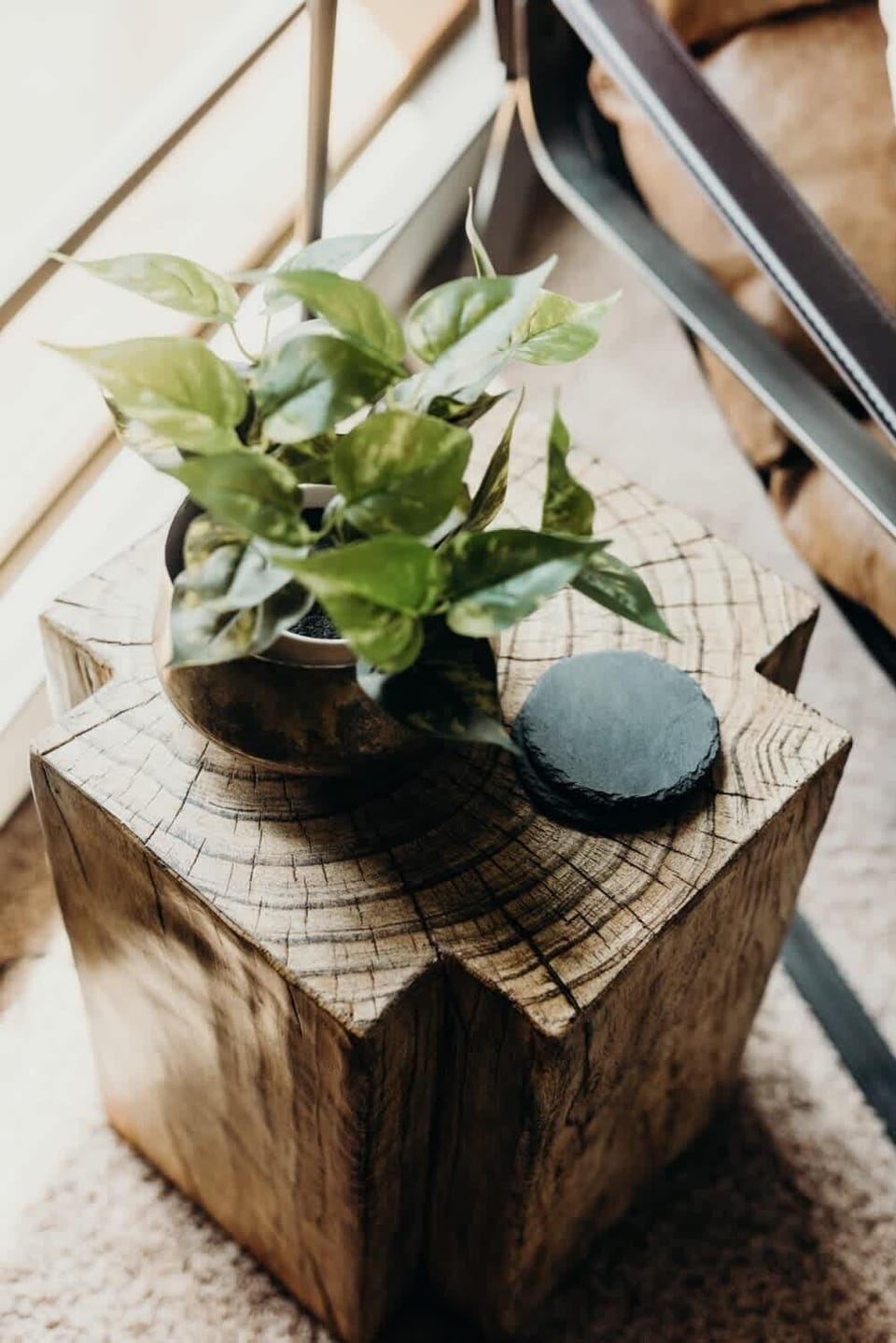 Living room table/decor